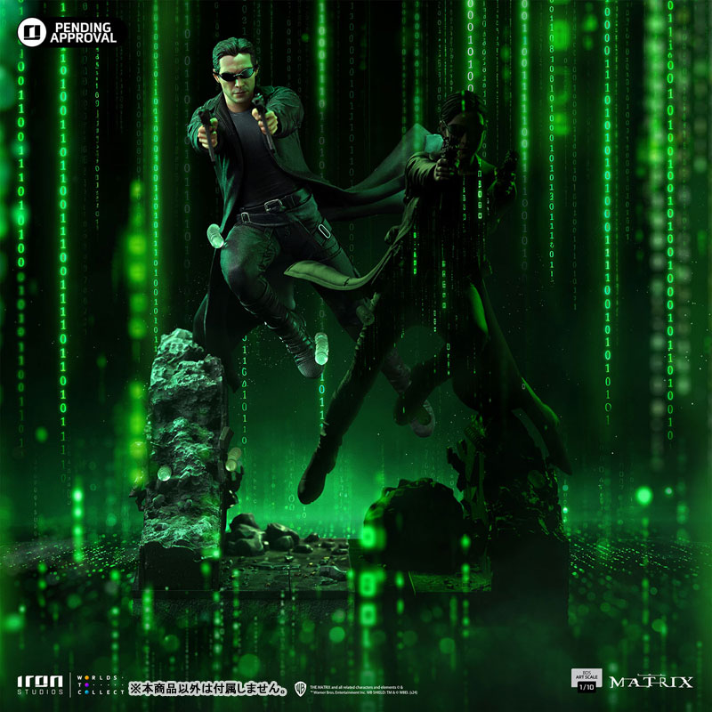 マトリックス アイアン・スタジオ スタチュー「バトルジオラマ・シリーズ」1/10スケール ネオ