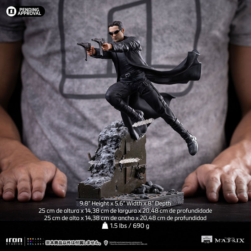 マトリックス アイアン・スタジオ スタチュー「バトルジオラマ・シリーズ」1/10スケール ネオ