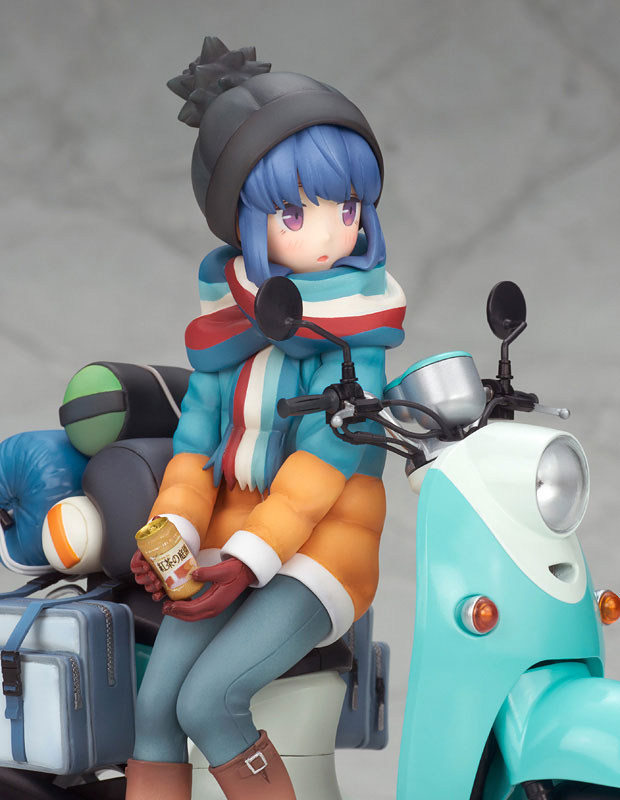 ゆるキャン 志摩リン with スクーター フィギュア アルター ゆるキャン△ 志摩リン with スクーター 1/10 完成品フィギュア