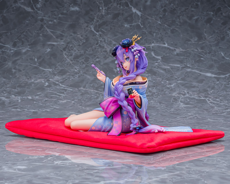 『閃乱忍忍忍者大戦ネプテューヌ -少女達の響艶-』 パープルハート 和服Ver. 1/7 完成品フィギュア