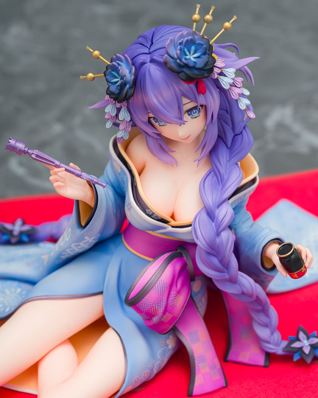 『閃乱忍忍忍者大戦ネプテューヌ -少女達の響艶-』 パープルハート 和服Ver. 1/7 完成品フィギュア