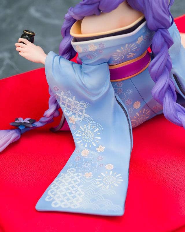 『閃乱忍忍忍者大戦ネプテューヌ -少女達の響艶-』 パープルハート 和服Ver. 1/7 完成品フィギュア