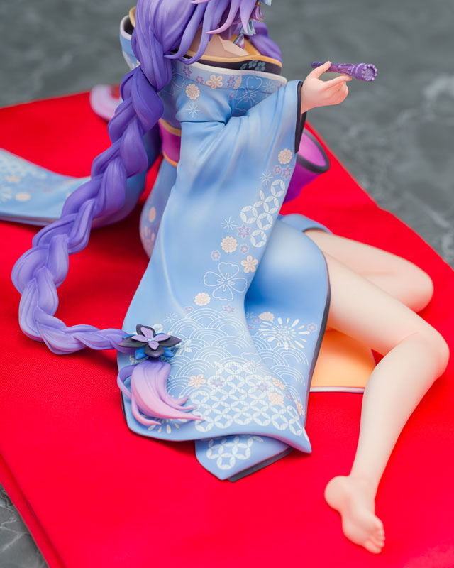 『閃乱忍忍忍者大戦ネプテューヌ -少女達の響艶-』 パープルハート 和服Ver. 1/7 完成品フィギュア