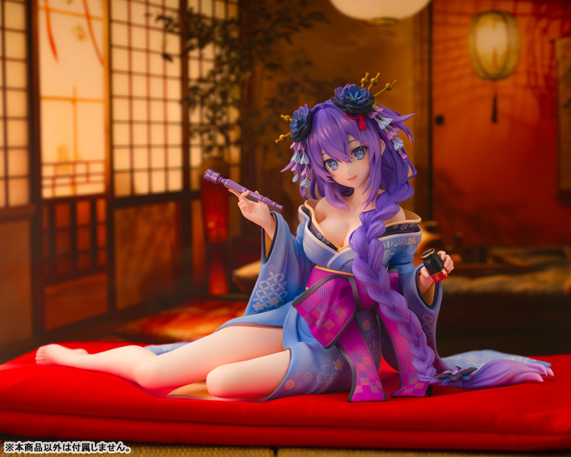 『閃乱忍忍忍者大戦ネプテューヌ -少女達の響艶-』 パープルハート 和服Ver. 1/7 完成品フィギュア