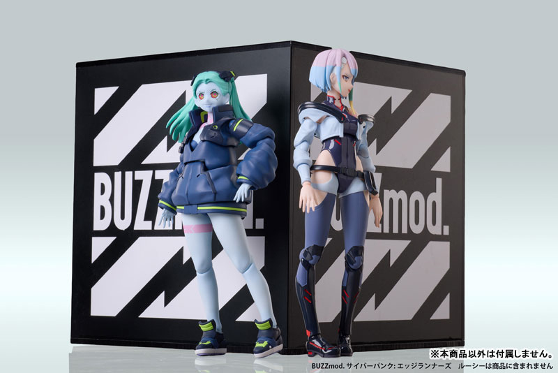 BUZZmod.サイバーパンク： エッジランナーズ レベッカ アクションフィギュア