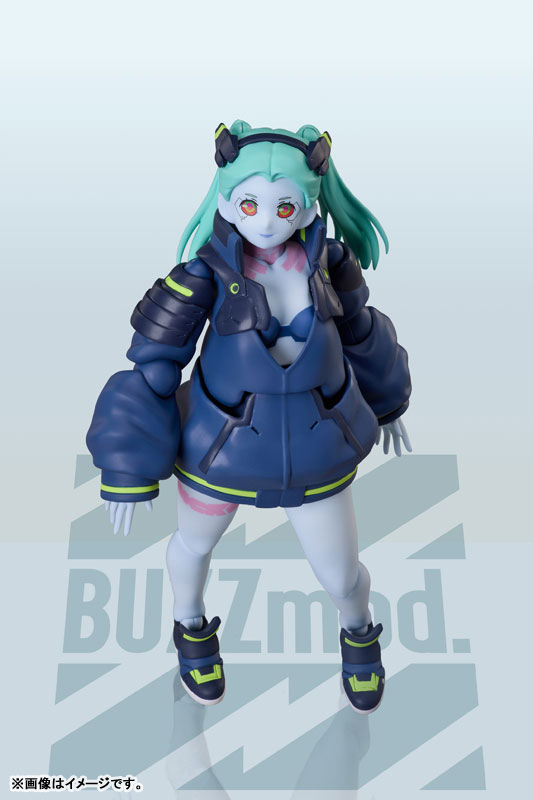 BUZZmod.サイバーパンク： エッジランナーズ レベッカ アクションフィギュア
