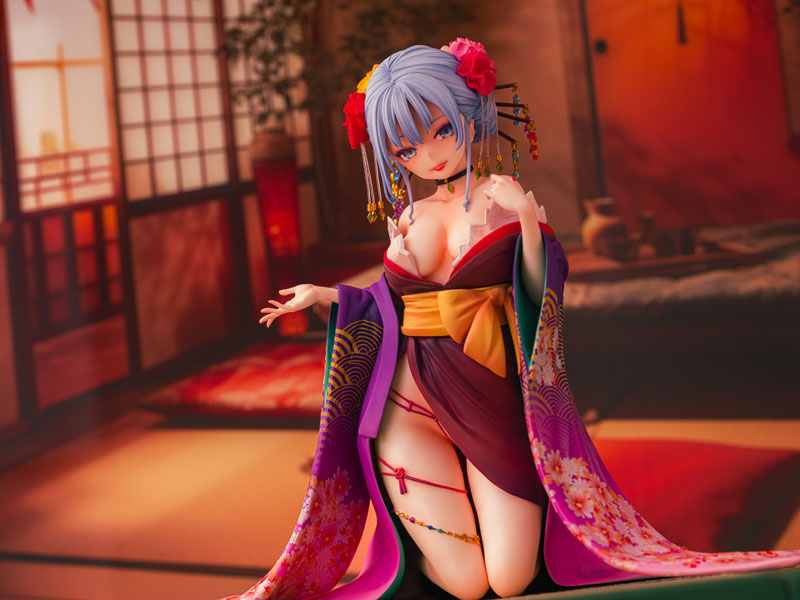 主従えくすたしー 紫音 花魁Ver. 1/7 完成品フィギュア