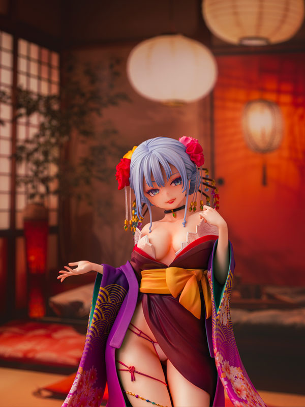 主従えくすたしー 紫音 花魁Ver. 1/7 完成品フィギュア