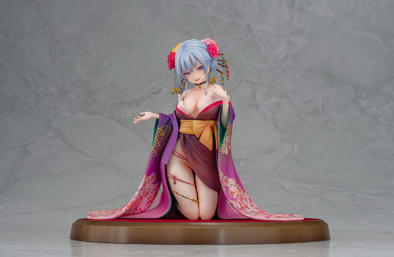 主従えくすたしー 紫音 花魁Ver. (健全Ver.) 1/7 完成品フィギュア