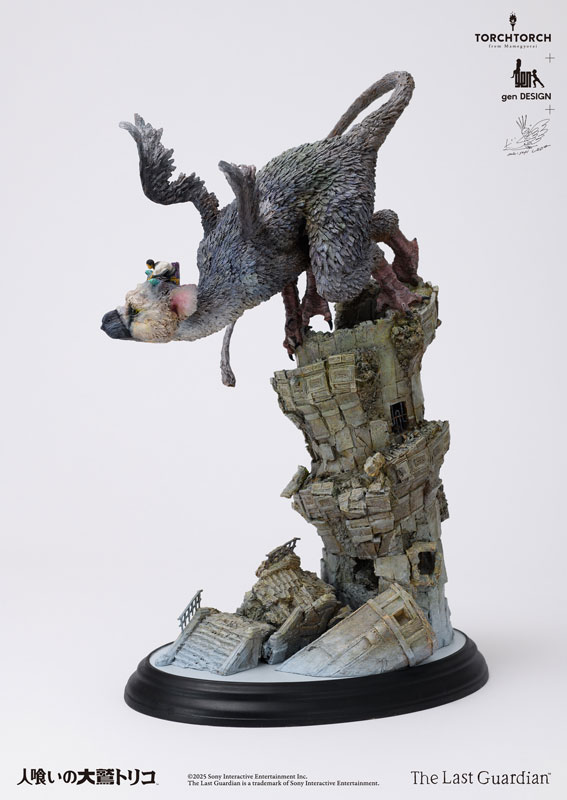 【前入金 銀行振込のみ】TORCH TORCH + genDESIGN + 植田明志/ 人喰いの大鷲トリコ アートスタチュー