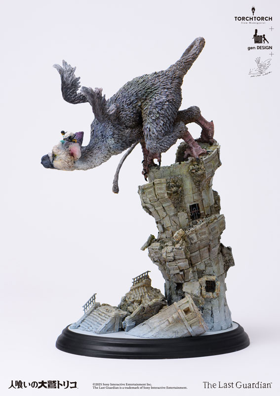 【前入金 銀行振込のみ】TORCH TORCH + genDESIGN + 植田明志/ 人喰いの大鷲トリコ アートスタチュー