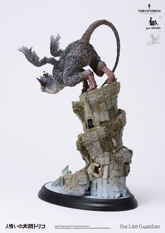 【前入金 銀行振込のみ】TORCH TORCH + genDESIGN + 植田明志/ 人喰いの大鷲トリコ アートスタチュー