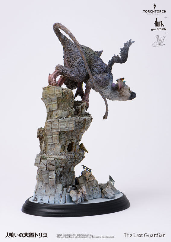 【前入金 銀行振込のみ】TORCH TORCH + genDESIGN + 植田明志/ 人喰いの大鷲トリコ アートスタチュー