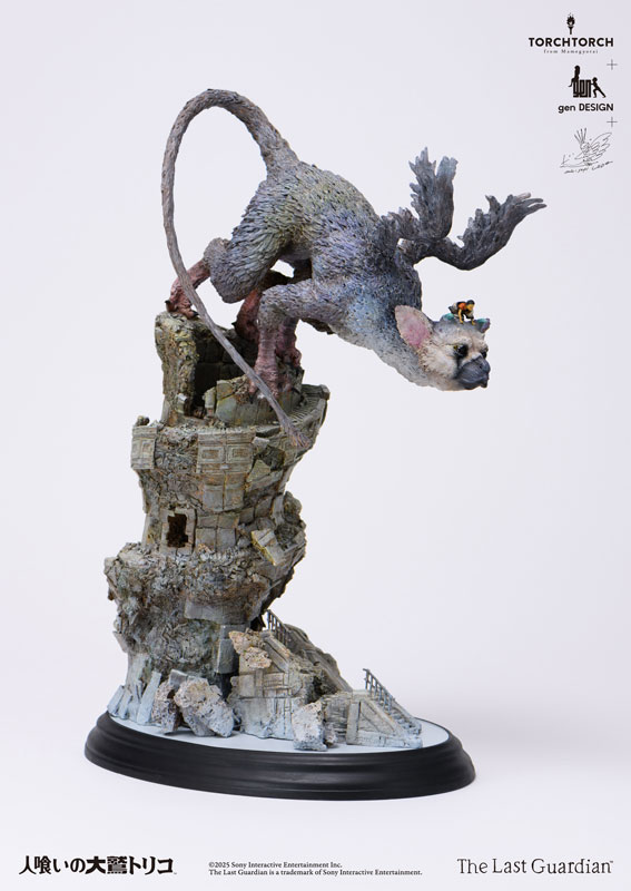 【前入金 銀行振込のみ】TORCH TORCH + genDESIGN + 植田明志/ 人喰いの大鷲トリコ アートスタチュー