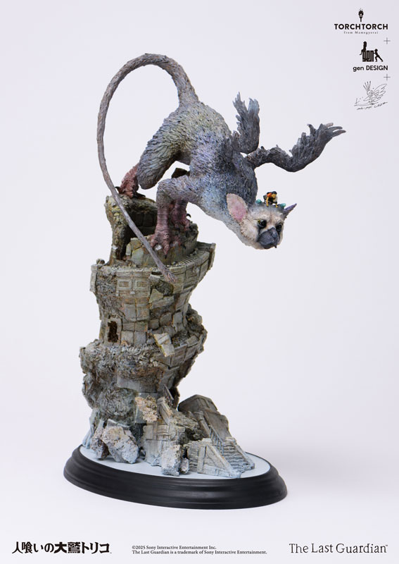 【前入金 銀行振込のみ】TORCH TORCH + genDESIGN + 植田明志/ 人喰いの大鷲トリコ アートスタチュー