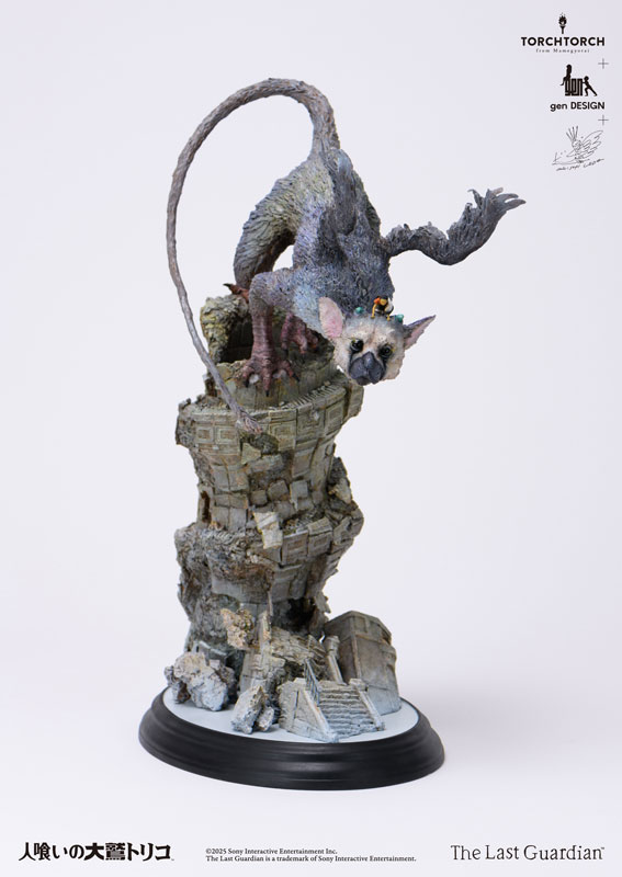 【前入金 銀行振込のみ】TORCH TORCH + genDESIGN + 植田明志/ 人喰いの大鷲トリコ アートスタチュー
