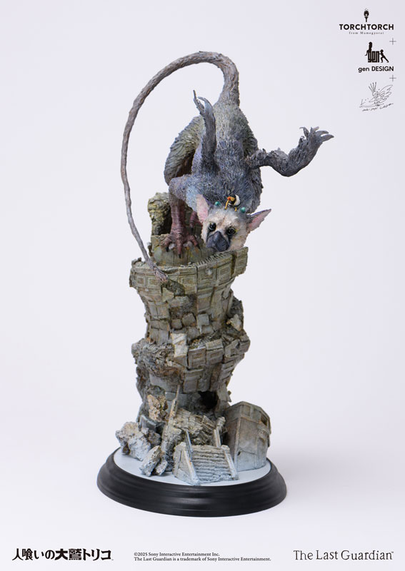 【前入金 銀行振込のみ】TORCH TORCH + genDESIGN + 植田明志/ 人喰いの大鷲トリコ アートスタチュー