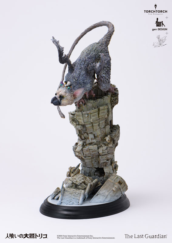【前入金 銀行振込のみ】TORCH TORCH + genDESIGN + 植田明志/ 人喰いの大鷲トリコ アートスタチュー