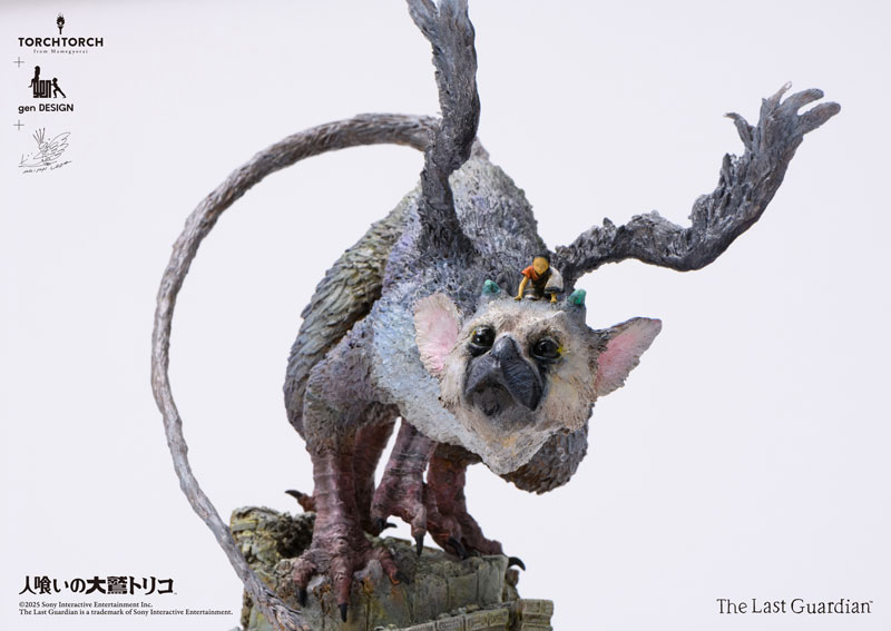 【前入金 銀行振込のみ】TORCH TORCH + genDESIGN + 植田明志/ 人喰いの大鷲トリコ アートスタチュー