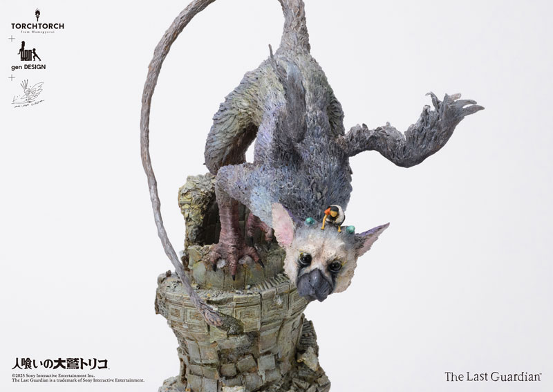 【前入金 銀行振込のみ】TORCH TORCH + genDESIGN + 植田明志/ 人喰いの大鷲トリコ アートスタチュー