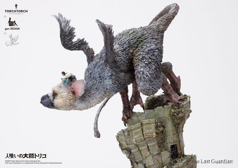 【前入金 銀行振込のみ】TORCH TORCH + genDESIGN + 植田明志/ 人喰いの大鷲トリコ アートスタチュー