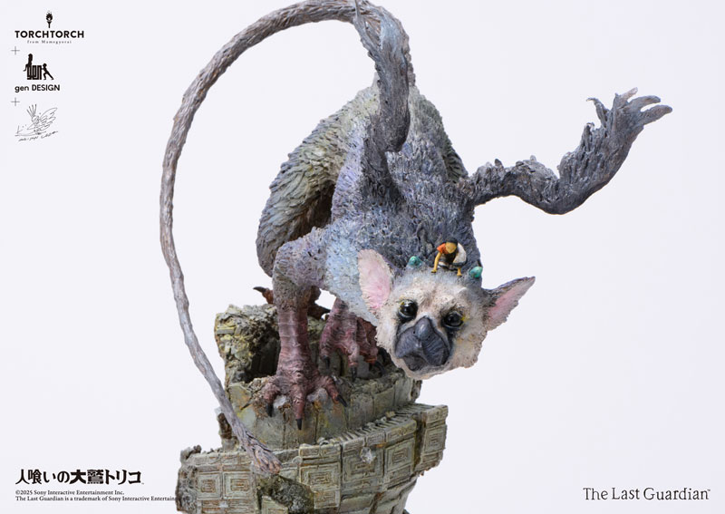 【前入金 銀行振込のみ】TORCH TORCH + genDESIGN + 植田明志/ 人喰いの大鷲トリコ アートスタチュー