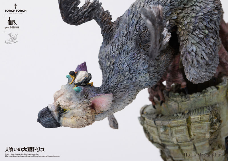 【前入金 銀行振込のみ】TORCH TORCH + genDESIGN + 植田明志/ 人喰いの大鷲トリコ アートスタチュー