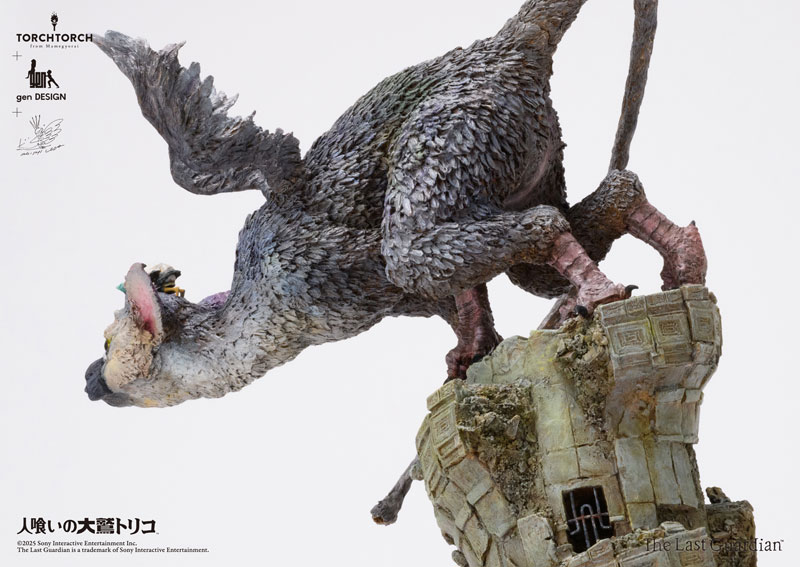 【前入金 銀行振込のみ】TORCH TORCH + genDESIGN + 植田明志/ 人喰いの大鷲トリコ アートスタチュー