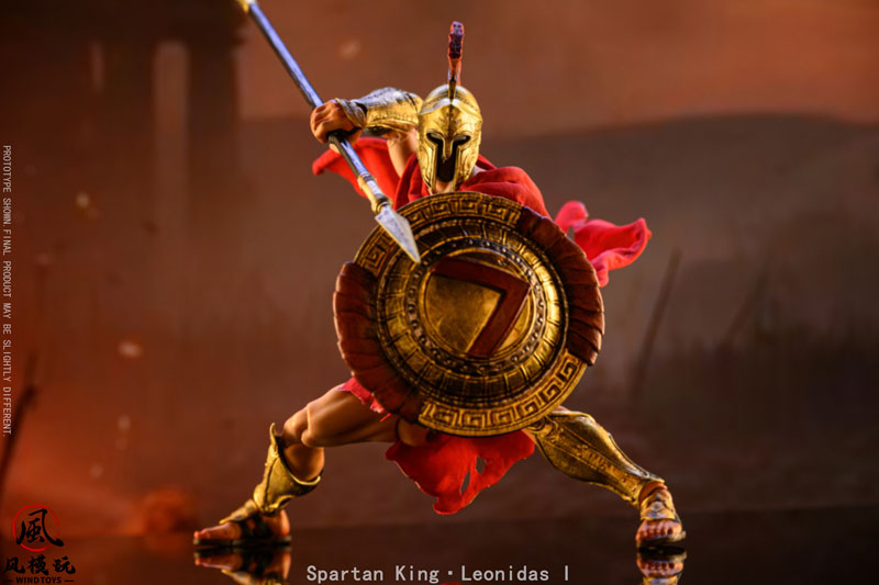 Spartan King Leonidas I(スパルタンキング レオニダス) 1/12スケール 可動フィギュア スタンダード版