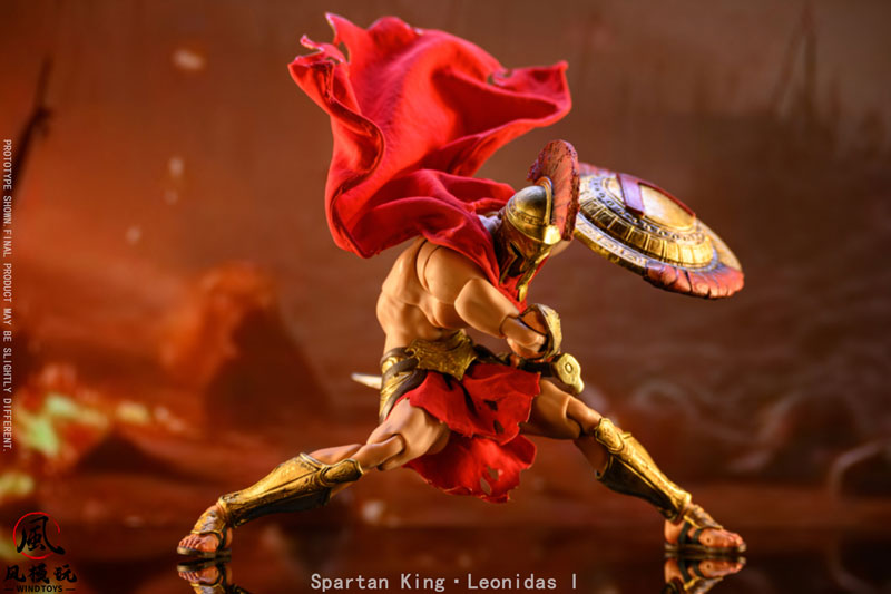 Spartan King Leonidas I(スパルタンキング レオニダス) 1/12スケール 可動フィギュア スタンダード版