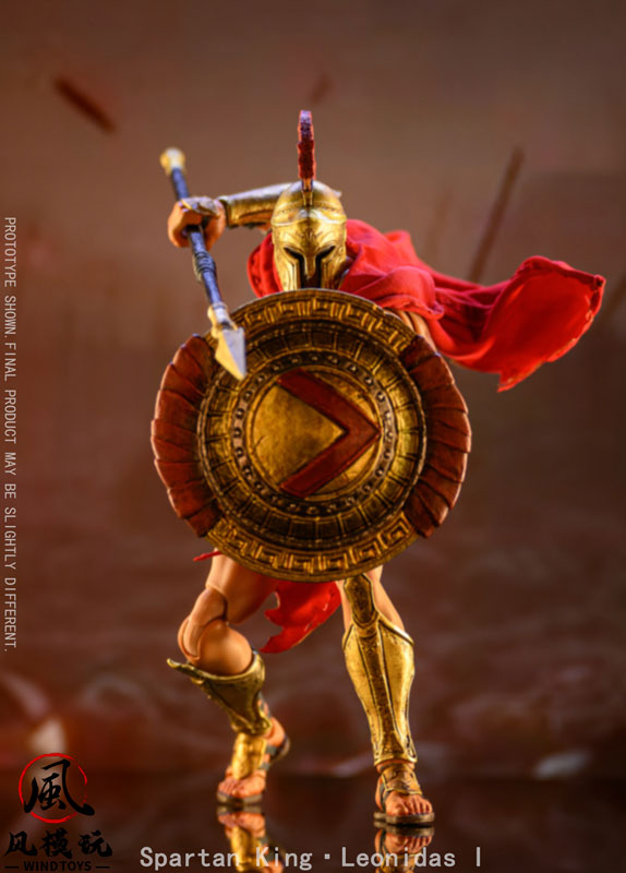 Spartan King Leonidas I(スパルタンキング レオニダス) 1/12スケール 可動フィギュア スタンダード版