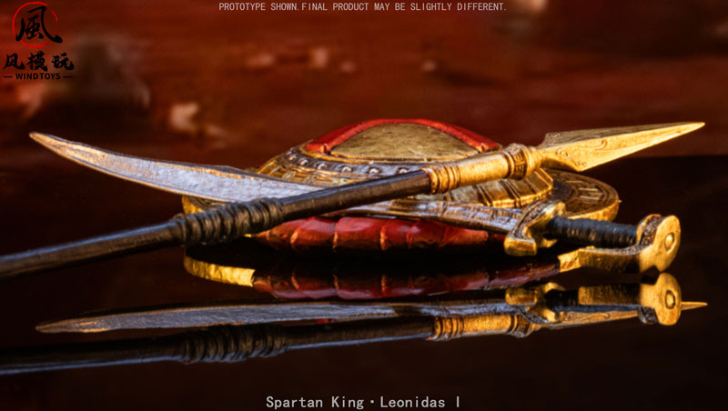 Spartan King Leonidas I(スパルタンキング レオニダス) 1/12スケール 可動フィギュア スタンダード版