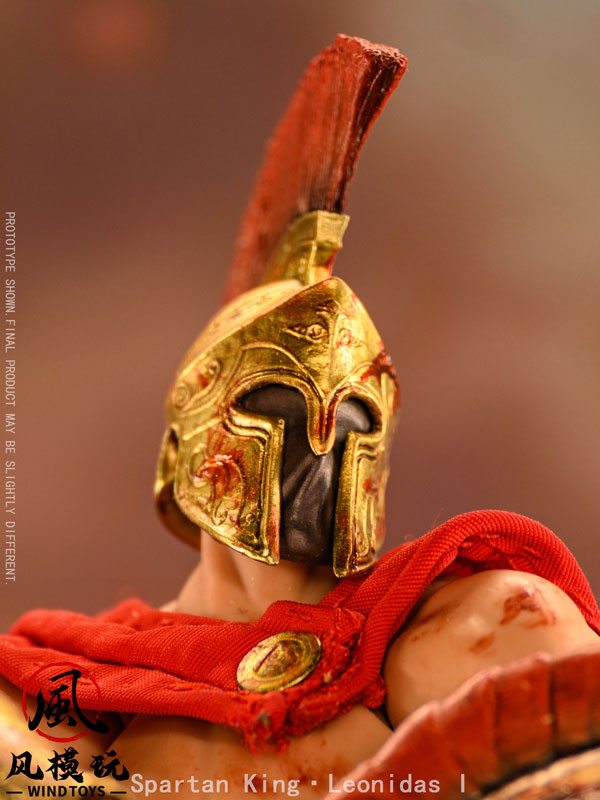 Spartan King Leonidas I(スパルタンキング レオニダス) 1/12スケール 可動フィギュア ダメージ版