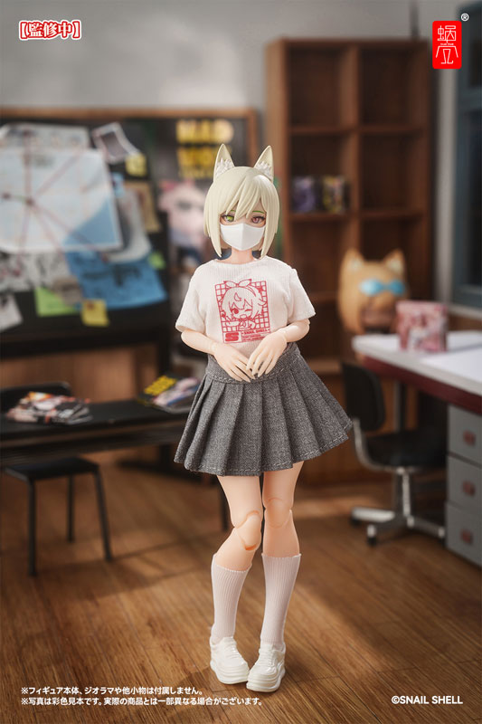 スネイルシェルスタッフユニフォーム(ホワイト) ドール服セット 完成品オプションパーツ (ドール用)