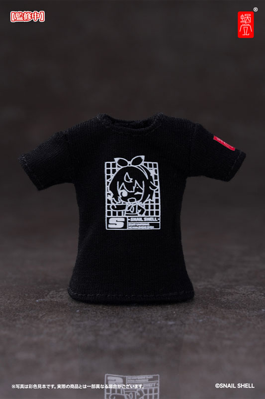 スネイルシェルスタッフユニフォーム(ブラック) ドール服セット 完成品オプションパーツ (ドール用)