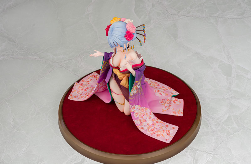 【あみあみ限定特典】主従えくすたしー 紫音 花魁Ver. (健全Ver.) 1/7 完成品フィギュア