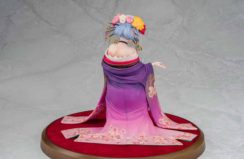 【あみあみ限定特典】主従えくすたしー 紫音 花魁Ver. (健全Ver.) 1/7 完成品フィギュア