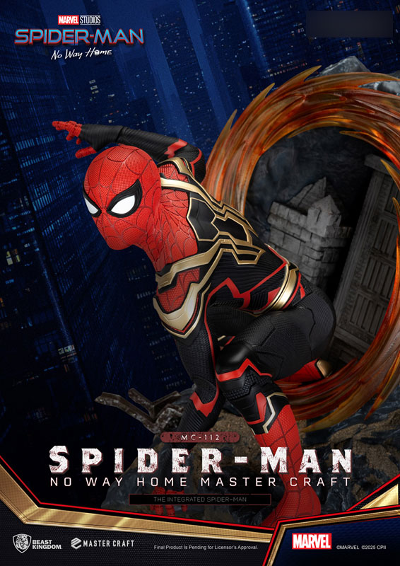 マスタークラフト スパイダーマン：ノーウェイホーム スパイダーマン インテグレーテッドスーツ