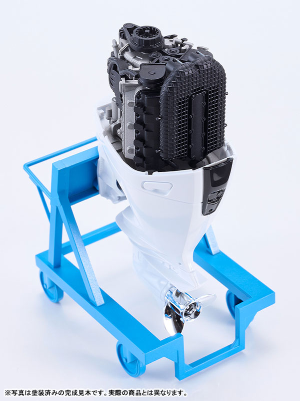 PLAMAX MF-97 minimum factory みのり with ホンダ船外機BF350 グランプリホワイト 1/20 プラモデル