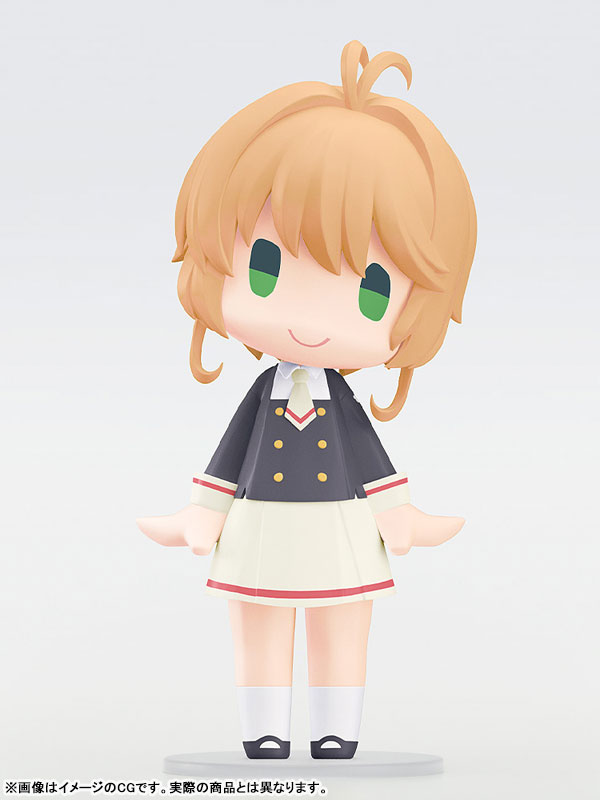 HELLO！ GOOD SMILE カードキャプターさくら クリアカード編 木之本桜 友枝中学校制服Ver. 可動フィギュア