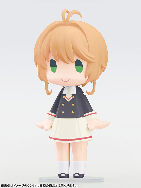 HELLO！ GOOD SMILE カードキャプターさくら クリアカード編 木之本桜 友枝中学校制服Ver. 可動フィギュア