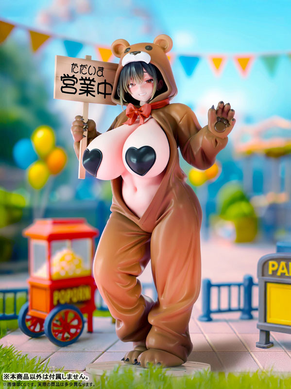 ようこそ！ハニーパーク 熊乃みつ くまヘッド付きver. 1/6 完成品フィギュア