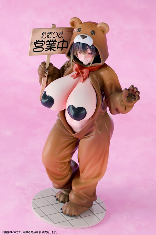 ようこそ！ハニーパーク 熊乃みつ くまヘッド付きver. 1/6 完成品フィギュア