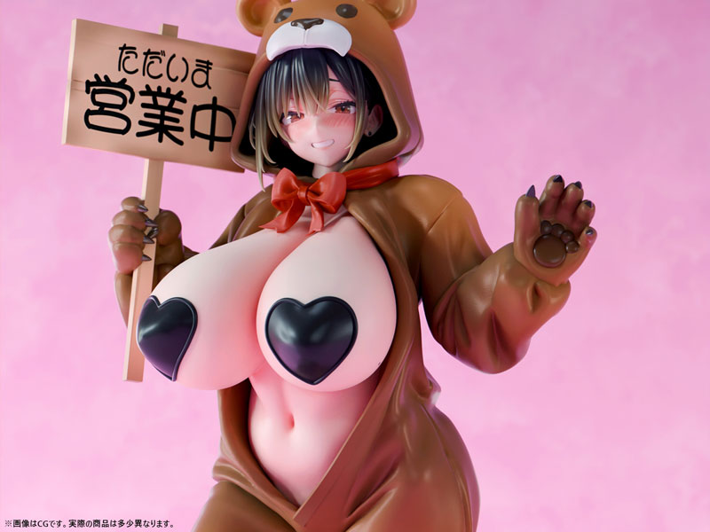 ようこそ！ハニーパーク 熊乃みつ くまヘッド付きver. 1/6 完成品フィギュア