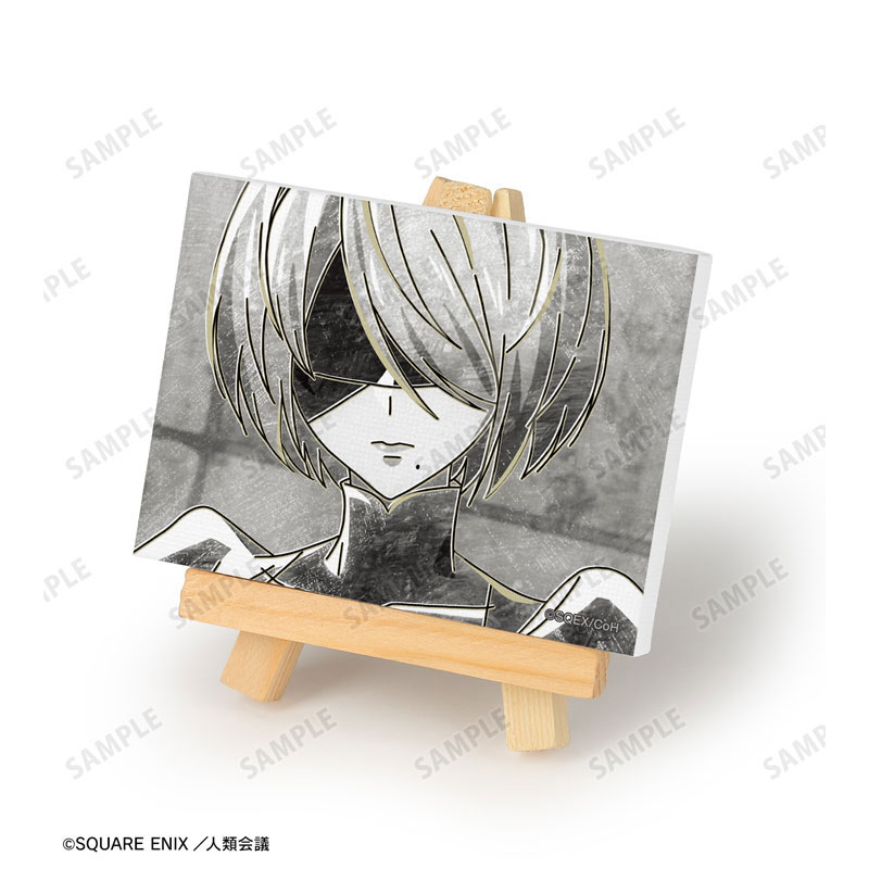 【新品】【公式】NieR:Automata ミニキャンバスボード10個入BOX アニメ「NieR：Automata Ver1.1a」 トレーディング Ani-Art BLACK