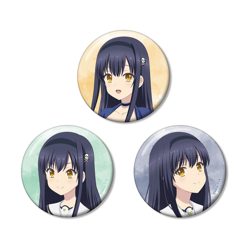 Summer Pockets ドーナツ 表情缶バッジ 久島鴎 6点セット ① Summer Pockets 表情缶バッジ ドーナツ 久島鴎 6種 6点セット②
