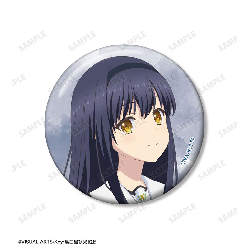 Summer Pockets ドーナツ 表情缶バッジ 久島鴎 6点セット ① Summer Pockets サマポケ 表情缶バッジ 久島鴎 3点セット ①