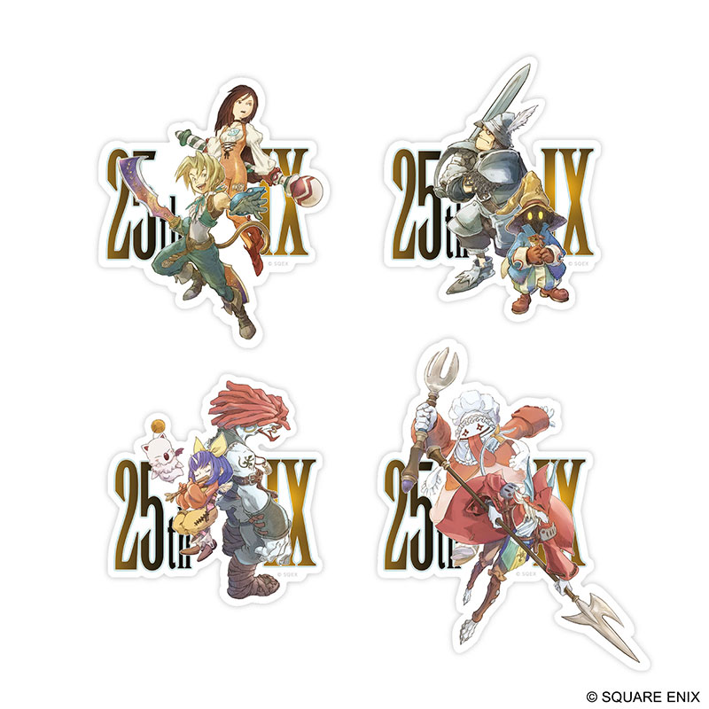 ファイナルファンタジーIX 25th ANNIVERSARY ステッカーセット