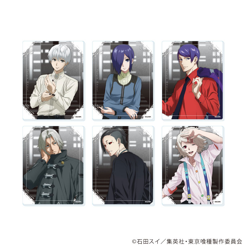 アクリルカード「東京喰種」02/描き下ろしイラスト 6個入りBOX