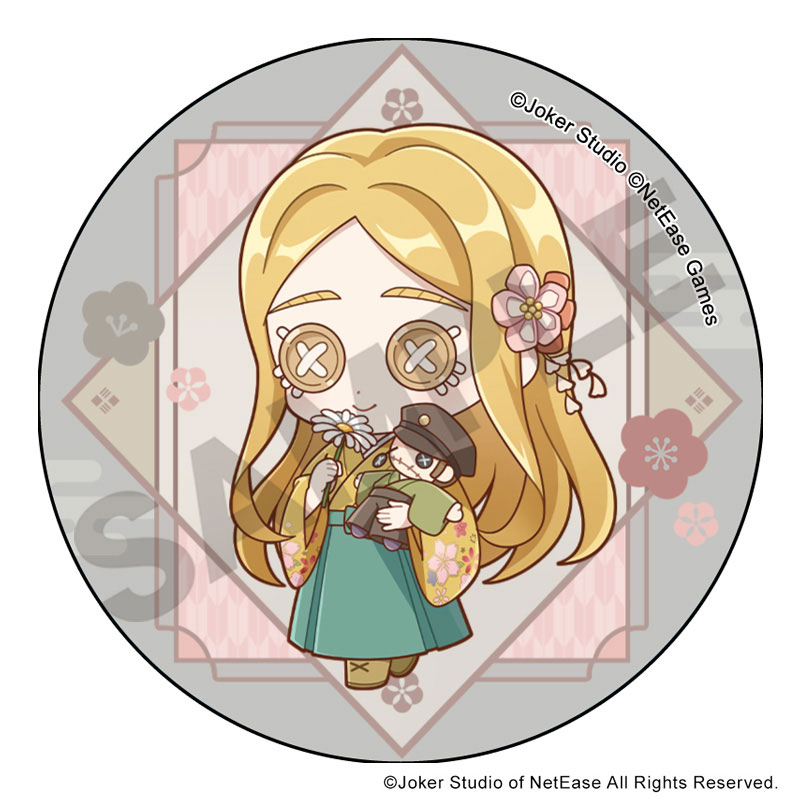 第五人格 IdentityV 京都 高島屋 トレーディング和紙缶バッジ 12個 Identity V 第五人格 トレーディング和紙缶バッジ 京都 12個入り